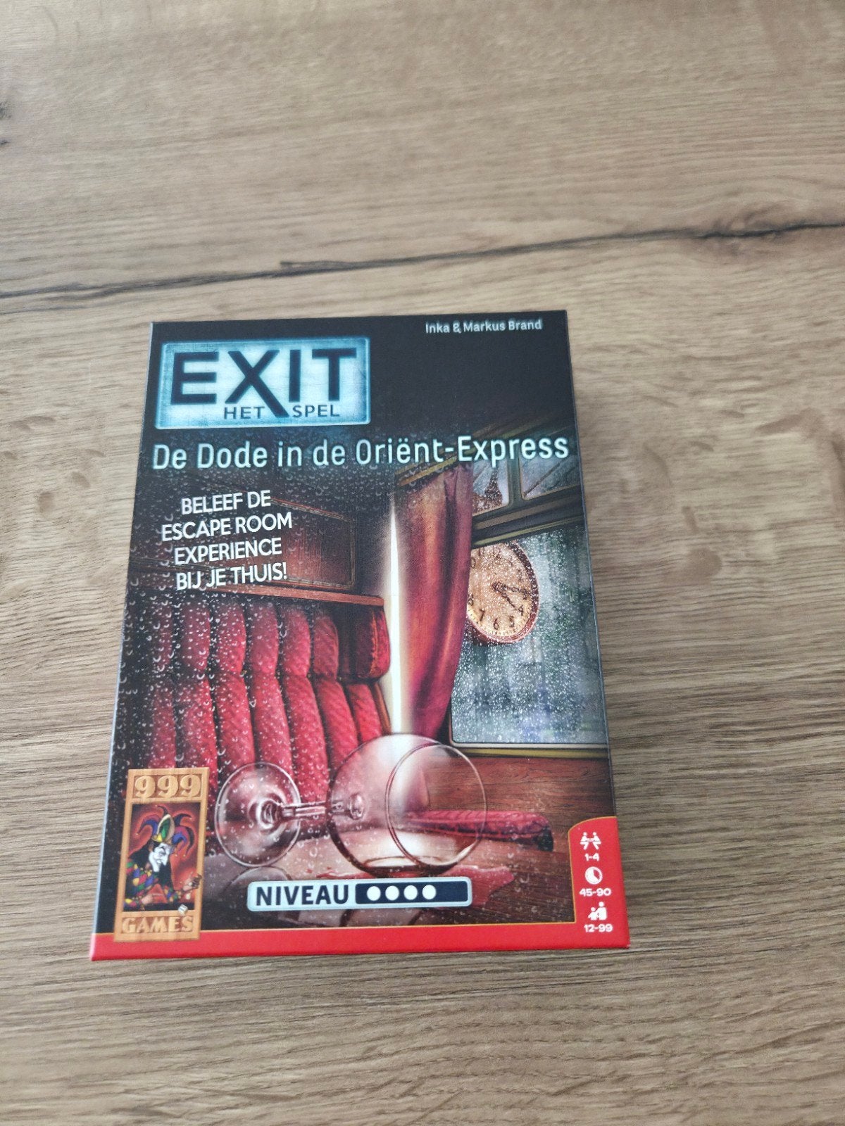 EXIT Het Spel: De Dode in de Oriënt-Express, Een of twee spelers, Ophalen of Verzenden, Zo goed als nieuw, 999 Games