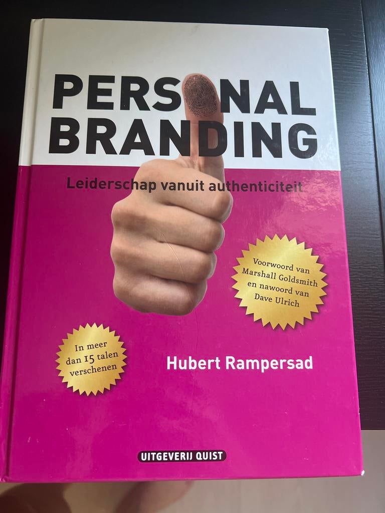 Personal Branding: Leiderschap vanuit authenticiteit, Ophalen of Verzenden, Zo goed als nieuw
