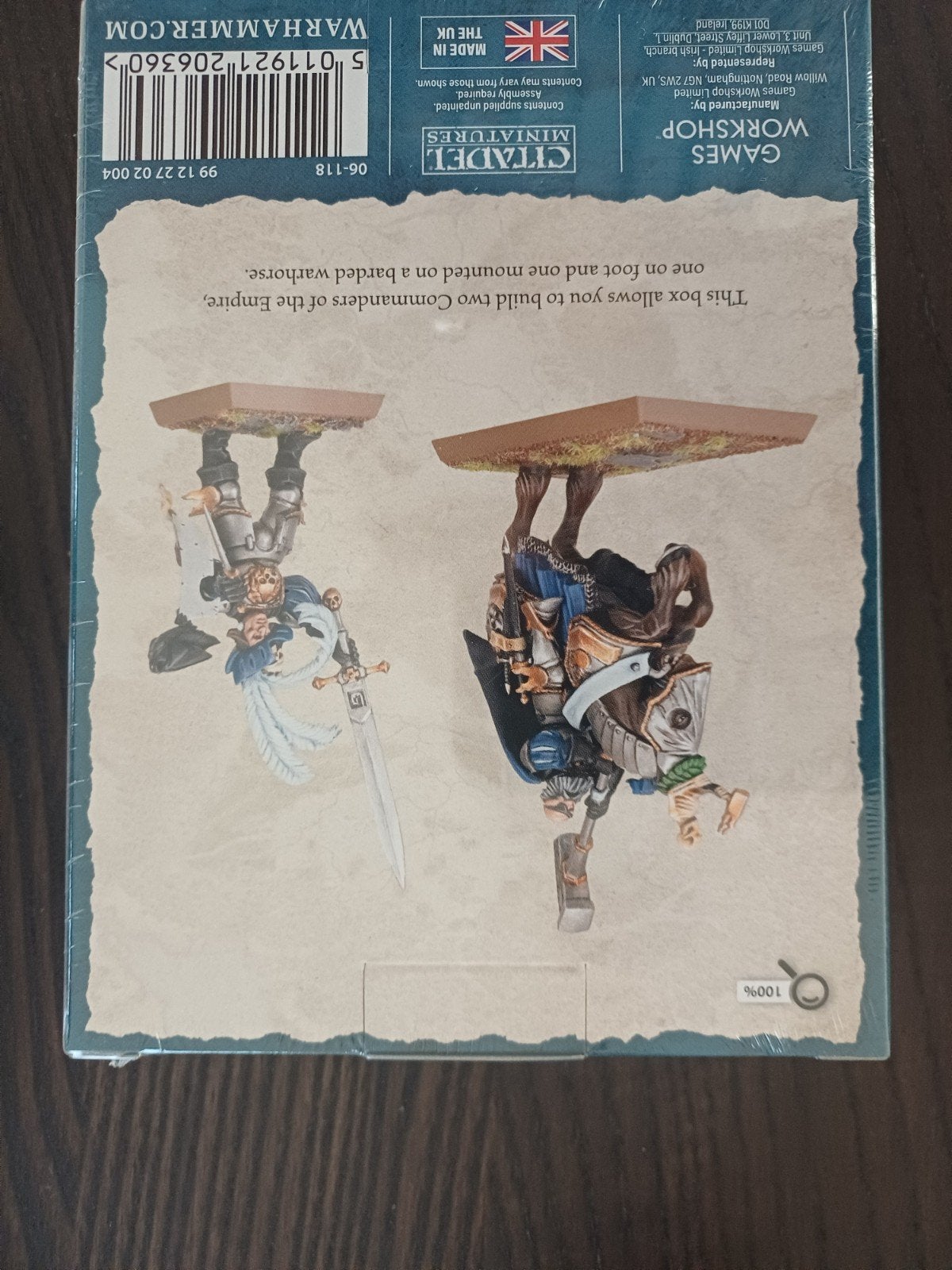 warhammer old world empire commanders, new in box, Hobby en Vrije tijd, Wargaming, Ophalen of Verzenden, Nieuw, Warhammer