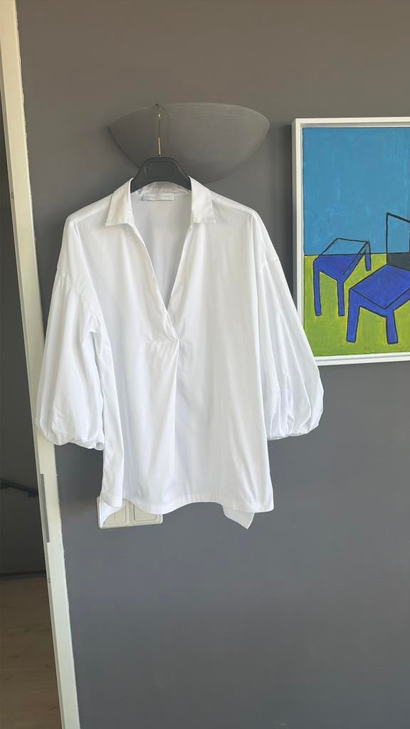 Fabiana Filippi witte blouse XS, Kleding | Dames, Ophalen of Verzenden, Zo goed als nieuw, Maat 34 (XS) of kleiner, Wit