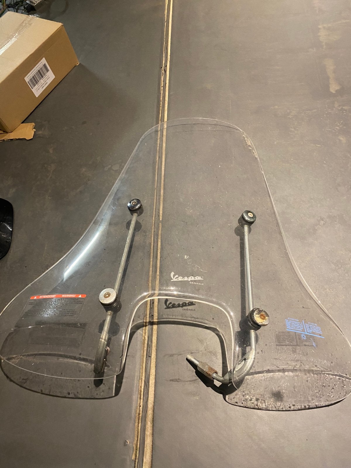 Orginelen vespa windscherm - mag goedkoop weg!, Fietsen en Brommers, Scooters | Vespa, Ophalen, Zo goed als nieuw, Benzine, Vespa LX