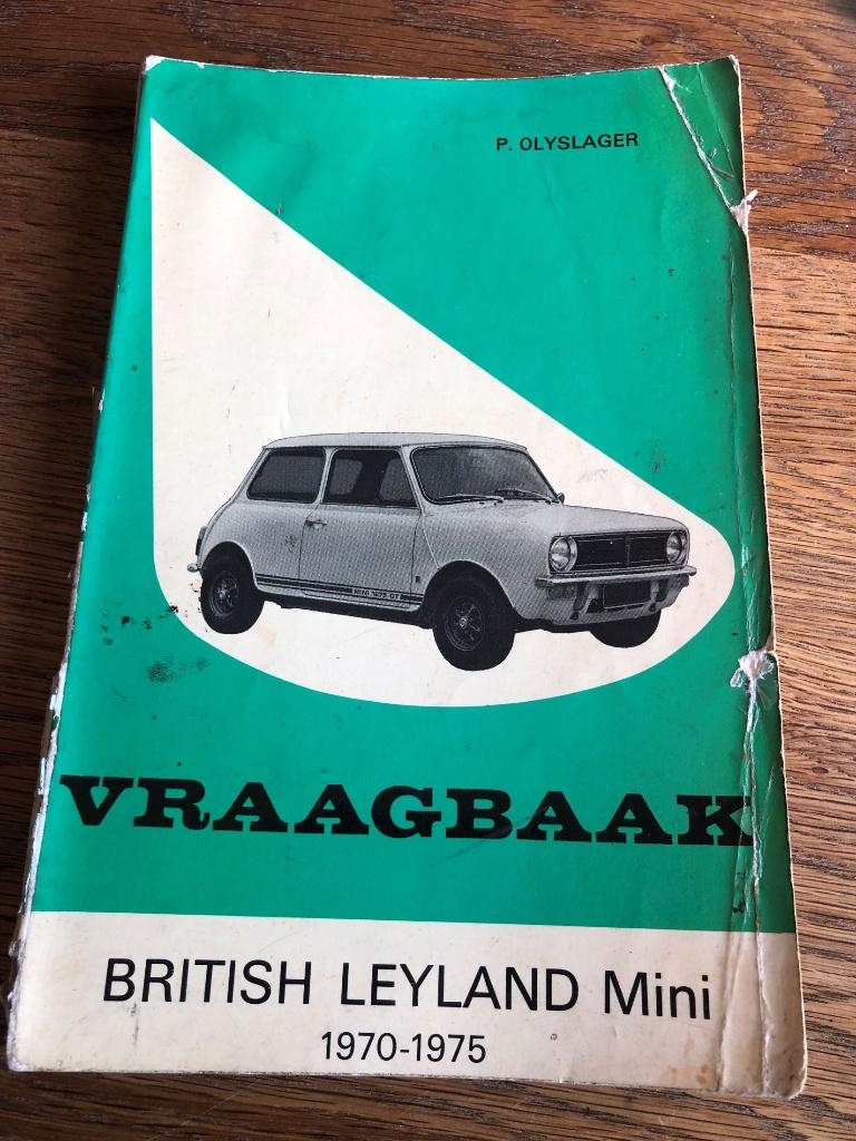 P. Olyslager Vraagbaak British Leyland Mini 1970-1975, Ophalen of Verzenden