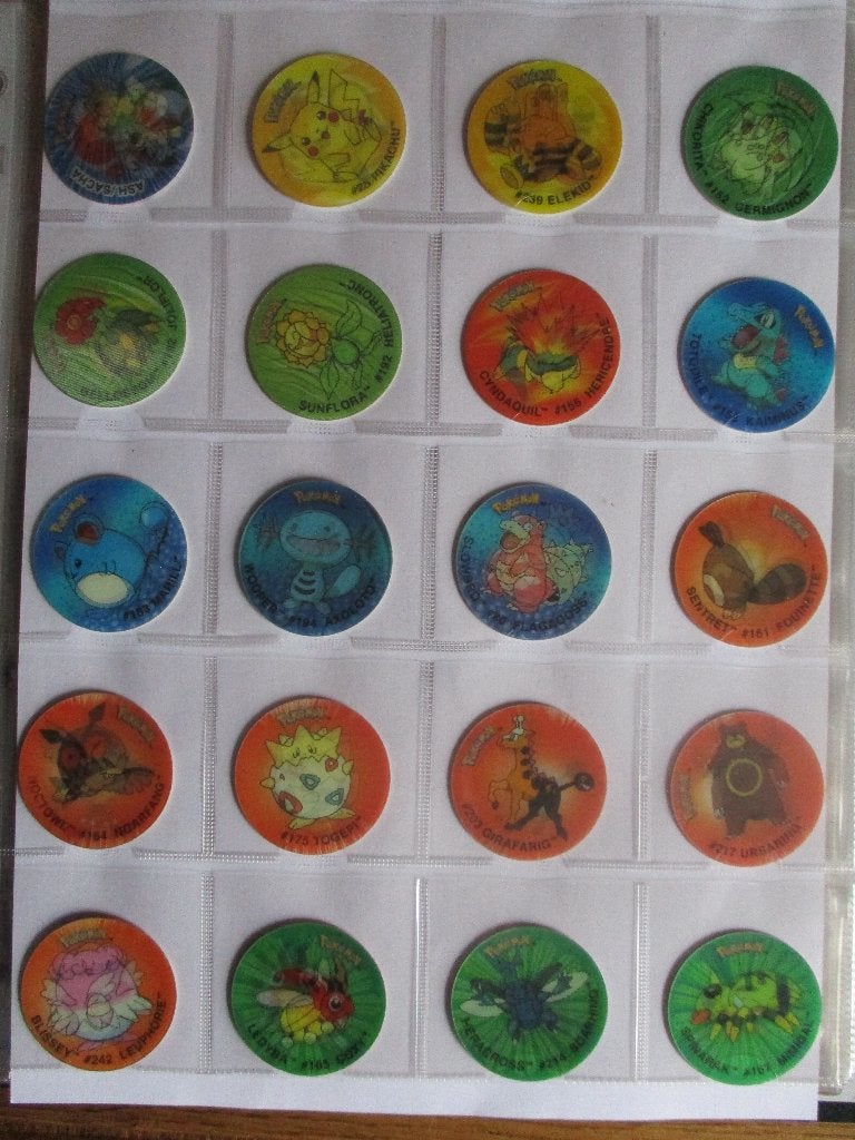 Pokémon flippo's, évolution, powerplay en slammer, Ophalen of Verzenden, Losse flippo's