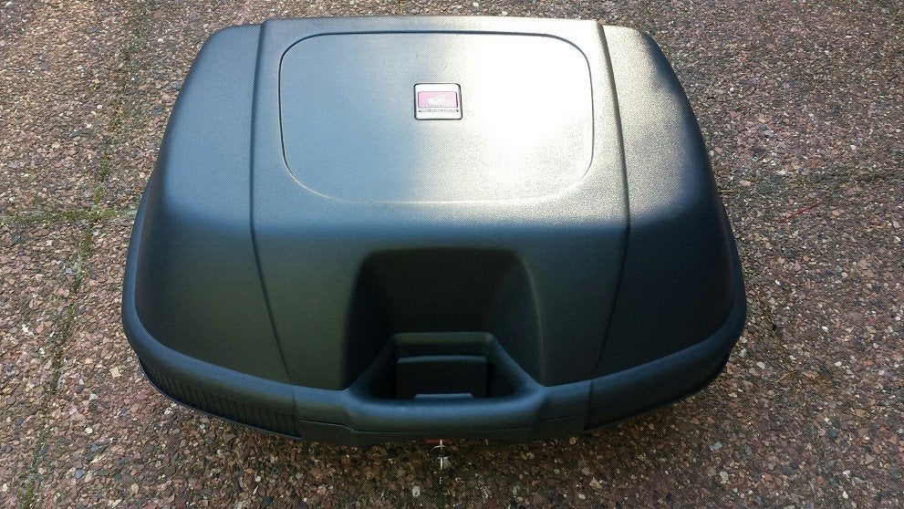 Honda originele topkoffer 45 liter met Honda adapterplaat, Motoren, Accessoires | Koffers en Tassen, Verzenden, Gebruikt