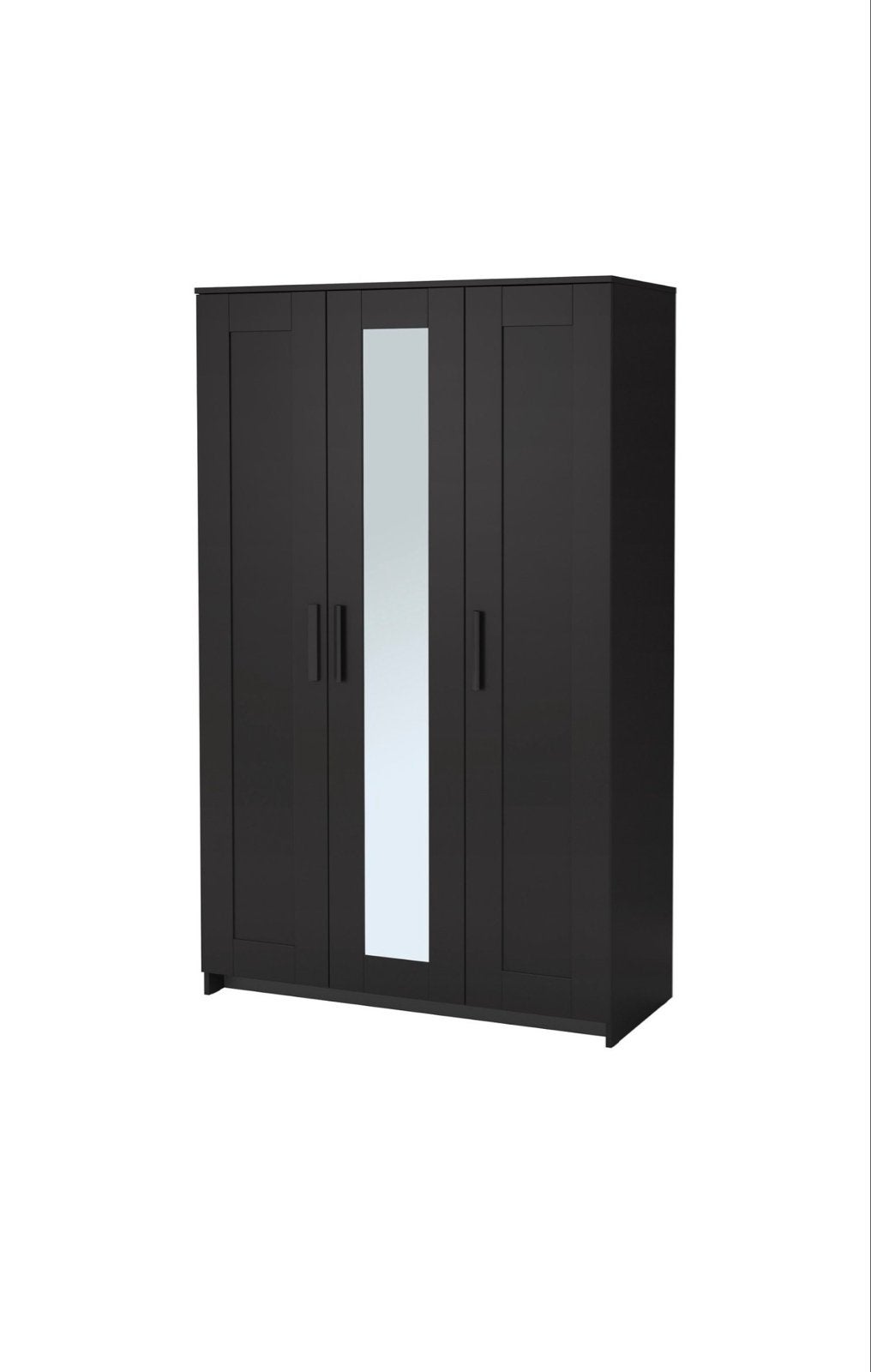 IKEA BRIMNES Kledingkast Zwart - Zo goed als nieuw, Ophalen, Gebruikt, 200 cm of meer, 50 tot 100 cm