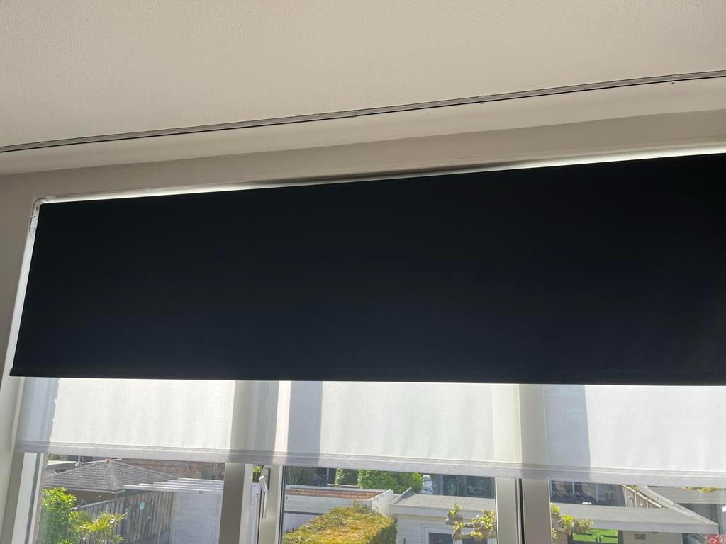 Duorolgordijn voor privacy en verduistering (135x248 cm), Ophalen, Zo goed als nieuw, 200 cm of meer, 100 tot 150 cm