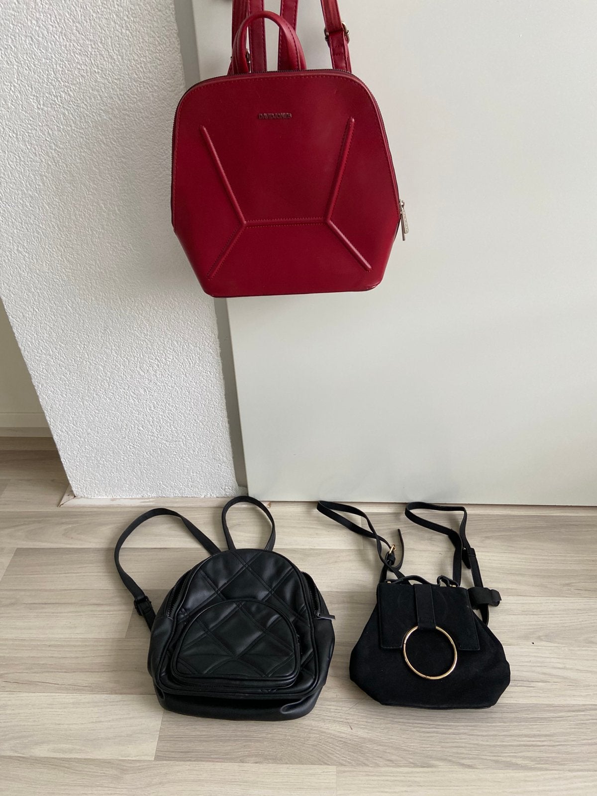 Dames rug tassen, Ophalen, Nieuw, Zwart, Overige typen