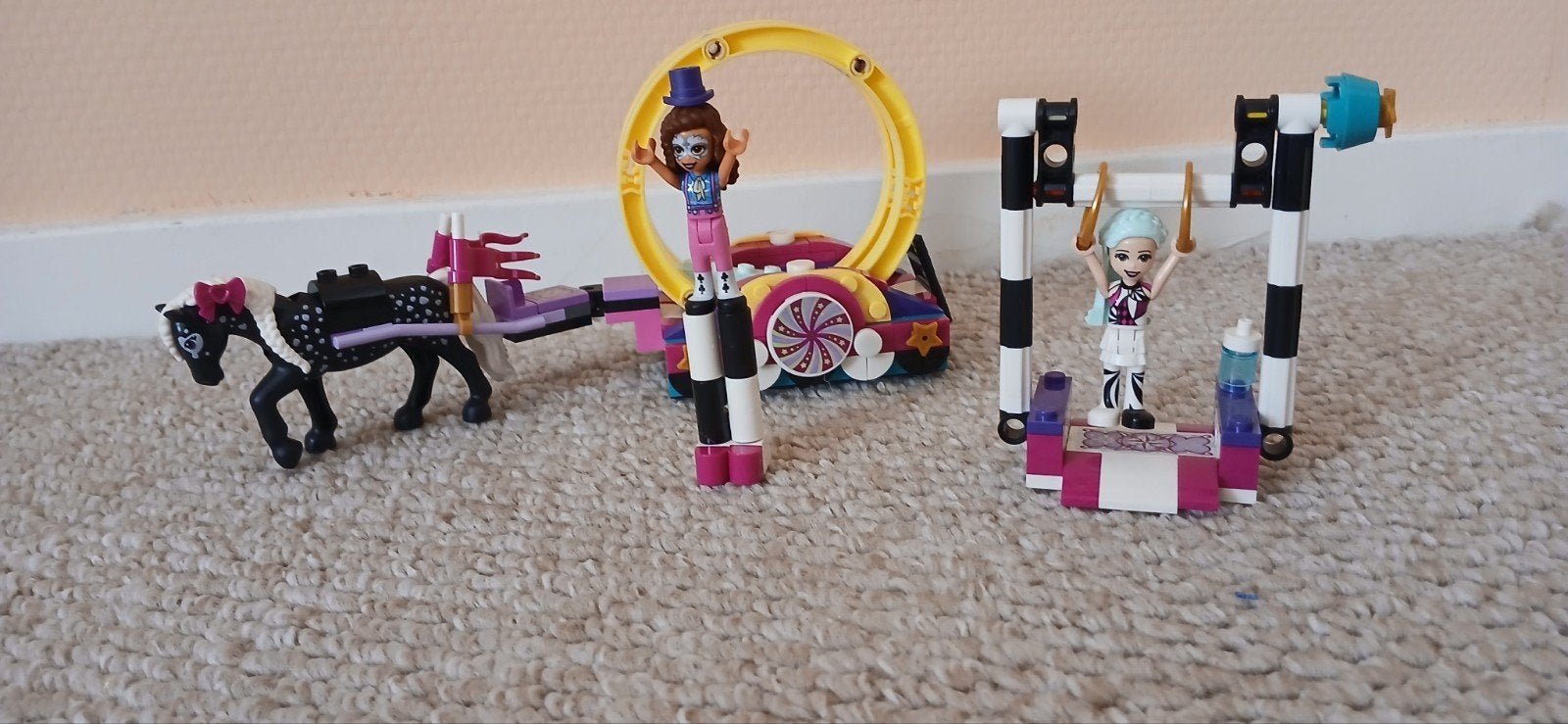 LEGO Friends Circus Set met Paard en Acrobaten, Ophalen, Gebruikt, Lego, Compleet