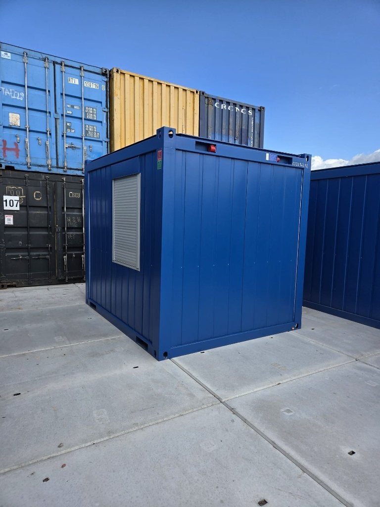 10ft Kantoorunit / Werkunit – Geïsoleerd en direct inzetbaar, Ophalen