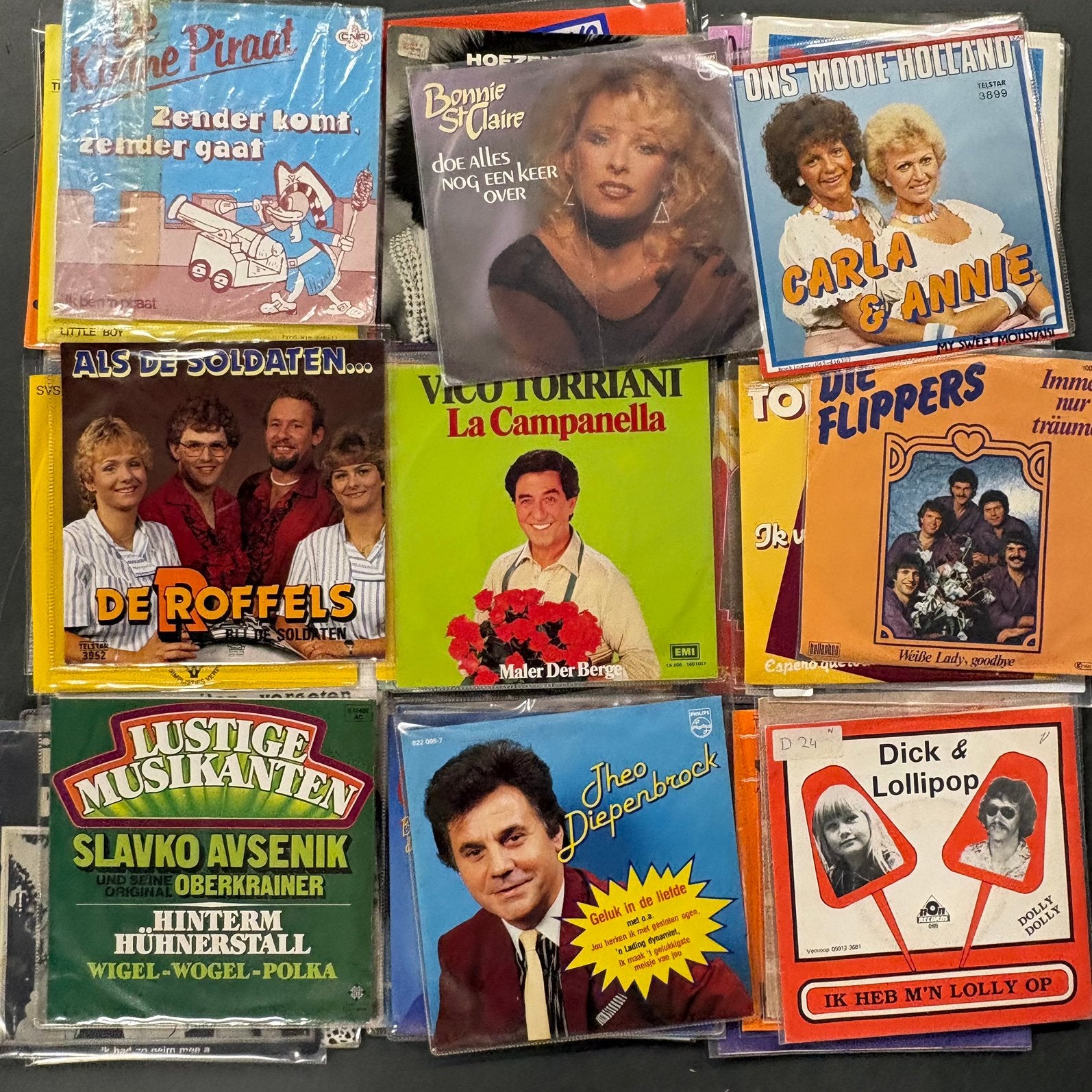 Foto 10 van Ruim 500 Nederlandse singles - telstar etc
