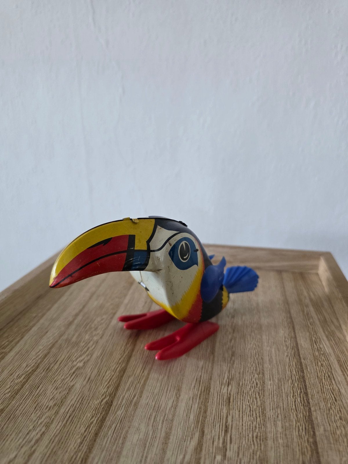 Lehmann Zulu 945 blikken opwindtoekan, Antiek en Kunst, Antiek | Speelgoed, Ophalen of Verzenden