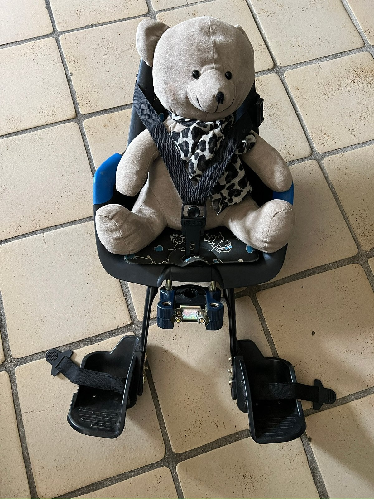 Bo-Bike fietsstoeltje inclusief windscherm…, Ophalen, Voorzitje, 0 t/m 13 kg, Gebruikt