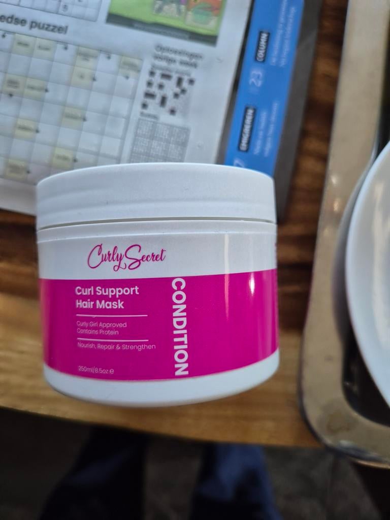 Curly Secret Curl Support Hair Mask - Haarmasker, Ophalen of Verzenden