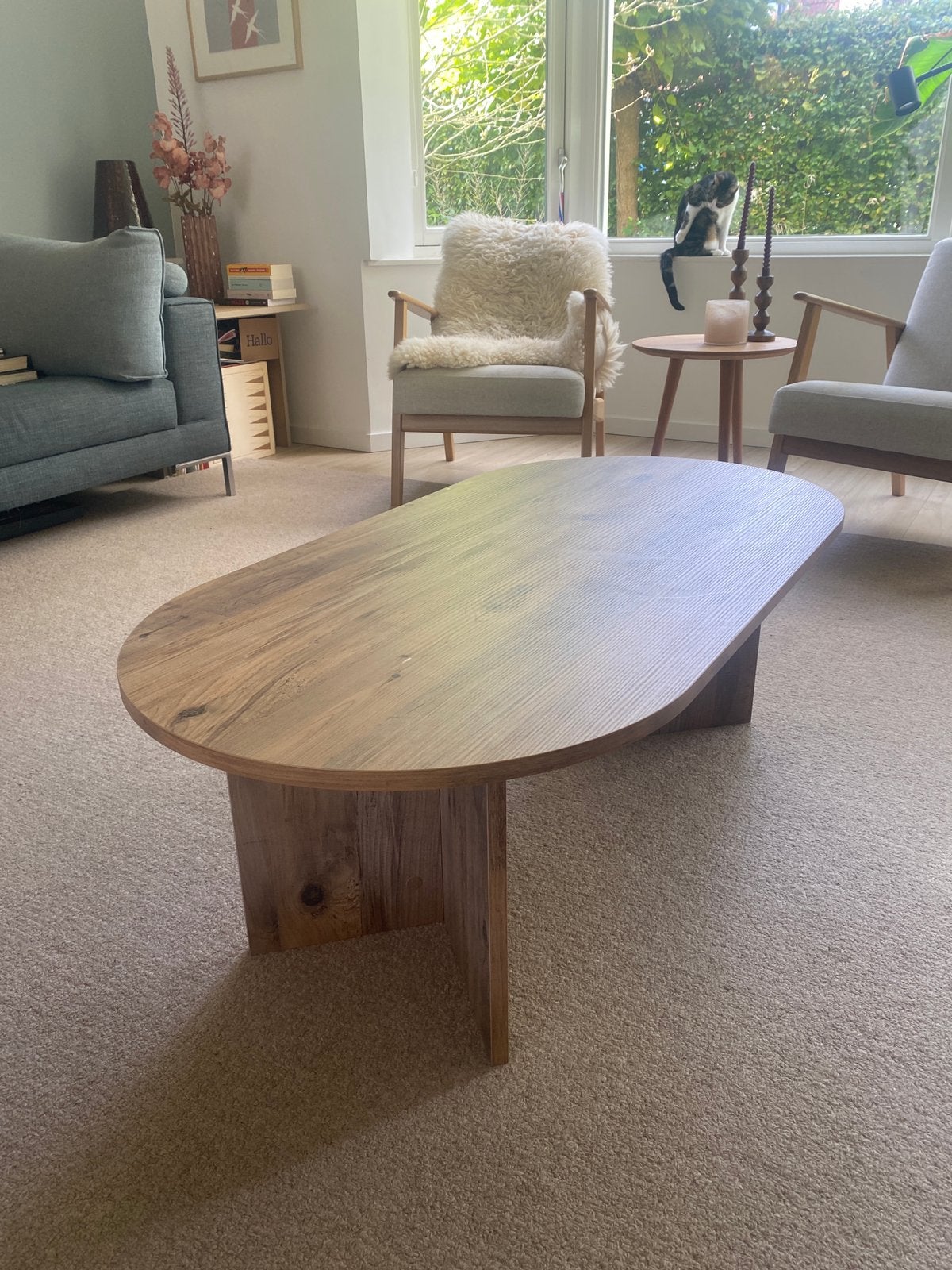 Salontafel 120x60x40, Ophalen, 100 tot 150 cm, 50 tot 100 cm, Zo goed als nieuw