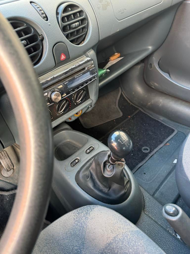 Renault Kangoo 1.4 RN Euro 2000 2001 Grijs, Auto's, Renault, 4 cilinders, Origineel Nederlands, Handgeschakeld, Particulier
