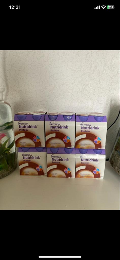 6 dozen nutridrink proteine chocoladesmaak, Ophalen of Verzenden