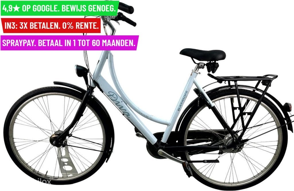 Damesfiets Batavus Diva 28"/56cm/7ver - Garantie/Levering, Fietsen en Brommers, Fietsen | Dames | Damesfietsen, 9713 Bv Groningen