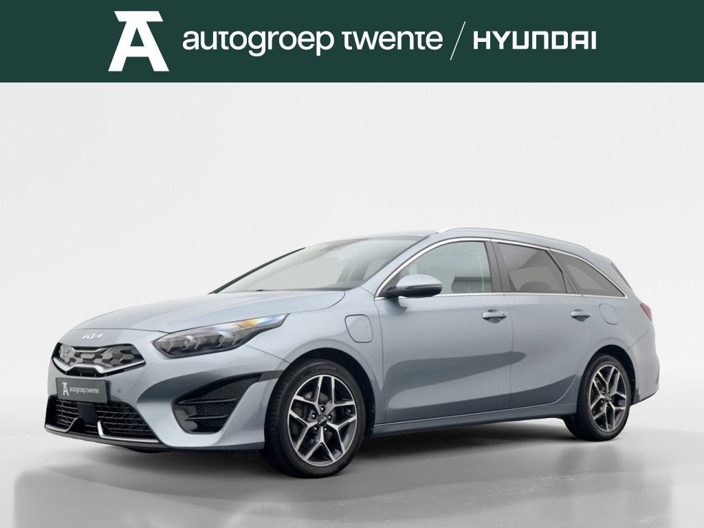 Kia Ceed Sportswagon 1.6 GDI PHEV Dynamicline | Stoelverwarm, Auto's, Automaat, Gebruikt, Leder en Stof, Plug-in hybride