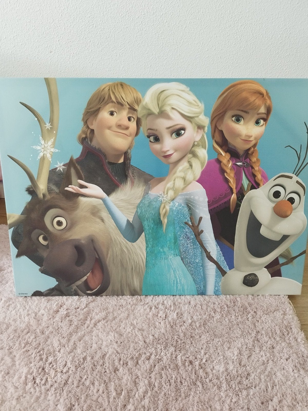 Frozen canvas schilderij, Ophalen, 50 – 75, Gebruikt, Print
