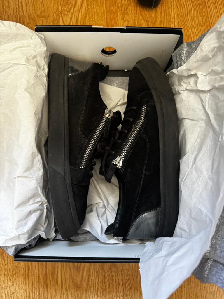 Giuseppe Zanotti heren schoenen te koop maat 43, Kleding | Heren, Schoenen, Ophalen of Verzenden, Gedragen, Zwart