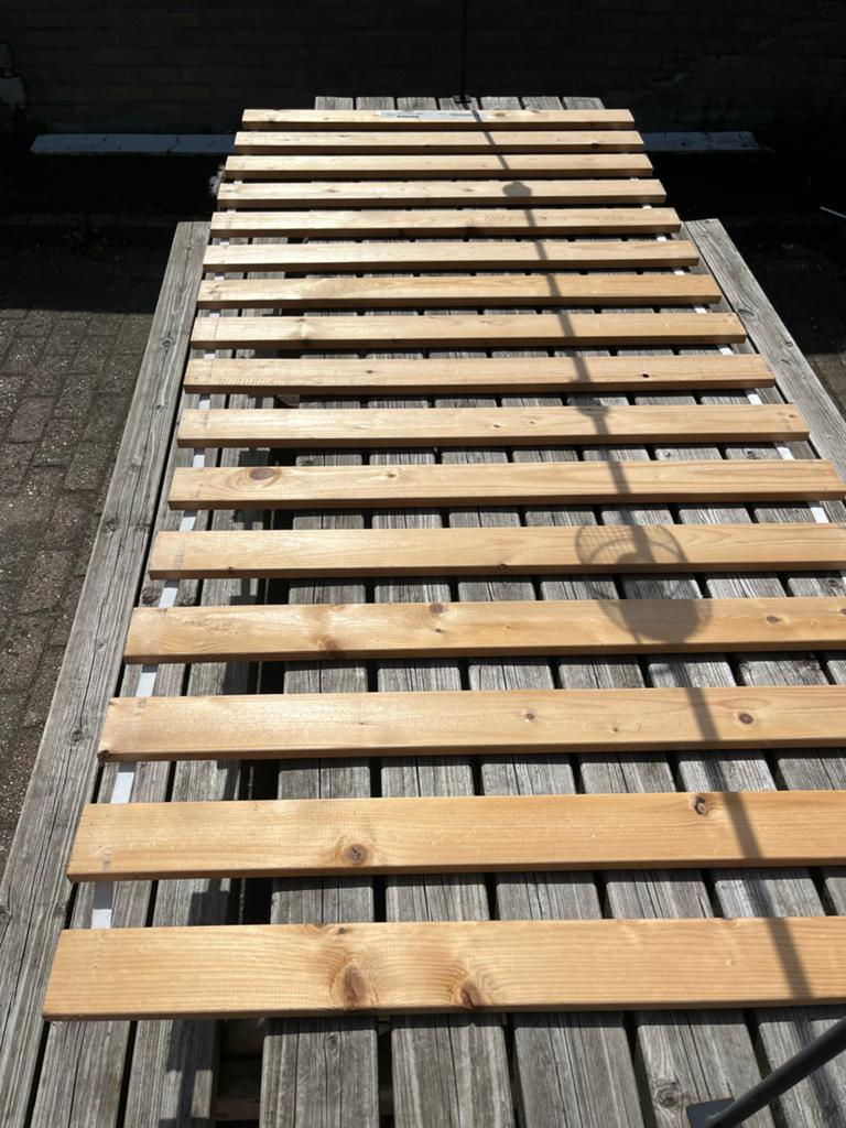 IKEA SULTAN LADE lattenbodem 90x200 cm, Ophalen, Gebruikt, 90 cm, 200 cm