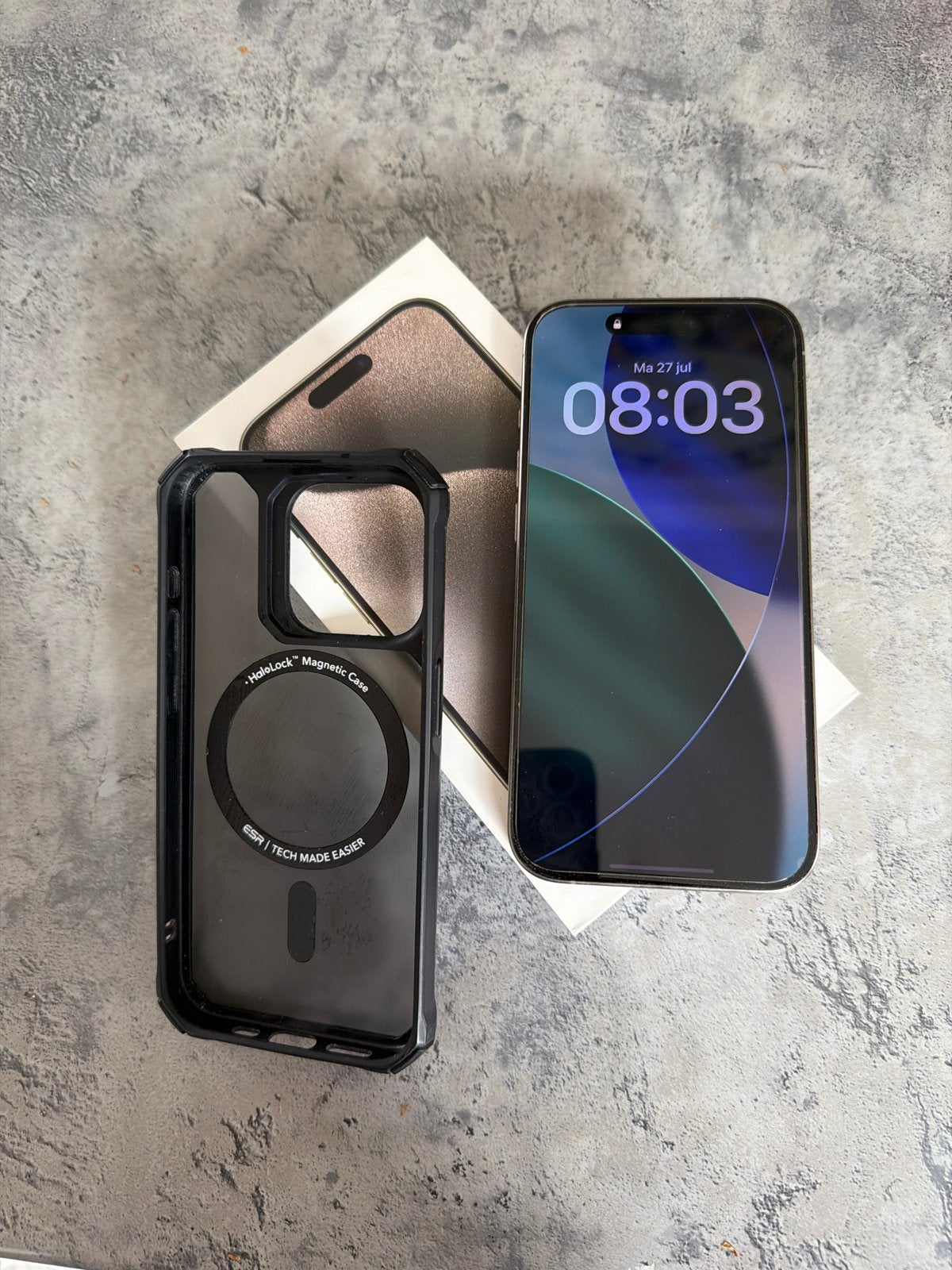 iPhone 15 Pro 128 GB - Zo goed als nieuw, Telecommunicatie, Mobiele telefoons | Apple iPhone, Ophalen, 128 GB, Zo goed als nieuw