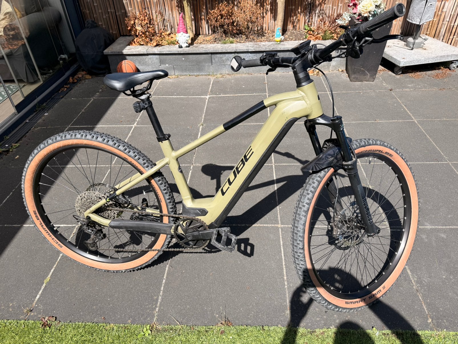 Cube Reaction Hybrid Pro Race 750 Olive Green *1800KM*, Ophalen, Zo goed als nieuw, Cube