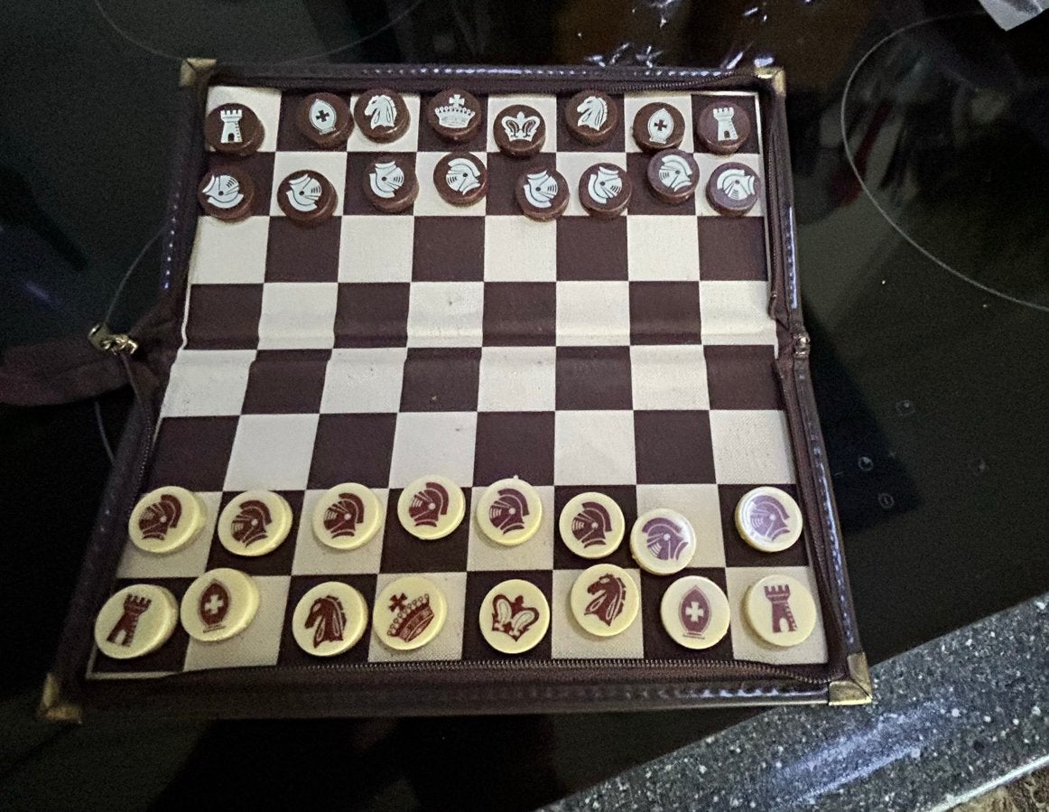 Magnetisch reisschaakspel - Ideaal voor onderweg!, Hobby en Vrije tijd, Gezelschapsspellen | Bordspellen, Een of twee spelers
