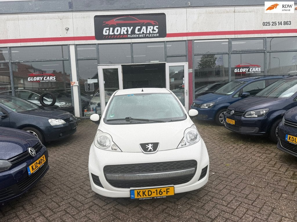 Peugeot 107 1.0-12V XR AIRCO-EL.RAMEN-NIEUWE APK, Voorwielaandrijving, Euro 5, Stof, Gebruikt