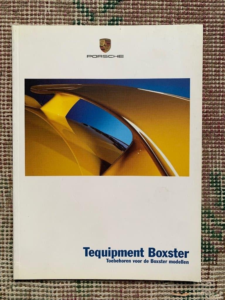 Brochure Porsche Boxster 986 Tequipment 2002 Nederlandstalig, Porsche, Nieuw, Ophalen of Verzenden, Porsche