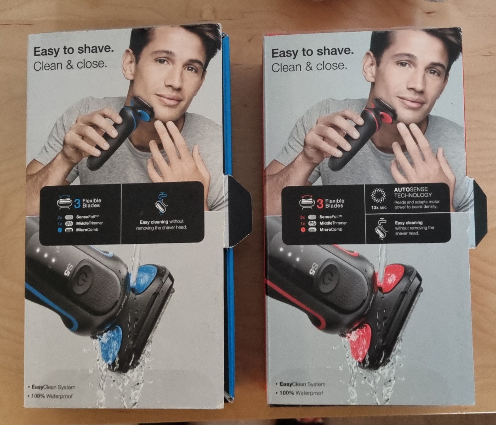 Braun Clean & Close scheerapparaten, Ophalen of Verzenden, Gebruikt, Gehele gezicht, Verzorging