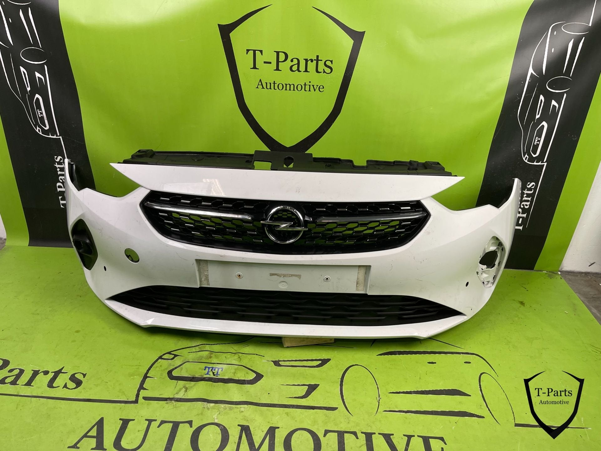 opel corsa F voorbumper bumper 6x pdc, Info@fabrikant.eu, Opel, Ophalen of Verzenden, Bumper