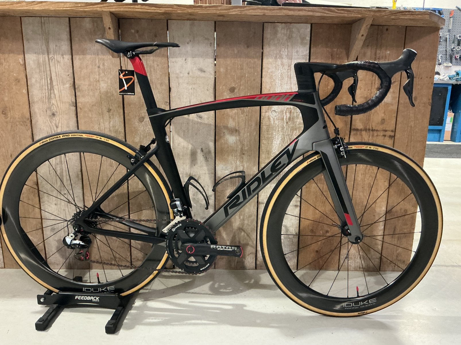 Ridley Noah fast maat M Dura-Ace 2x10 geheel nagezien, Fietsen en Brommers, Carbon, Zo goed als nieuw, Meer dan 20 versnellingen