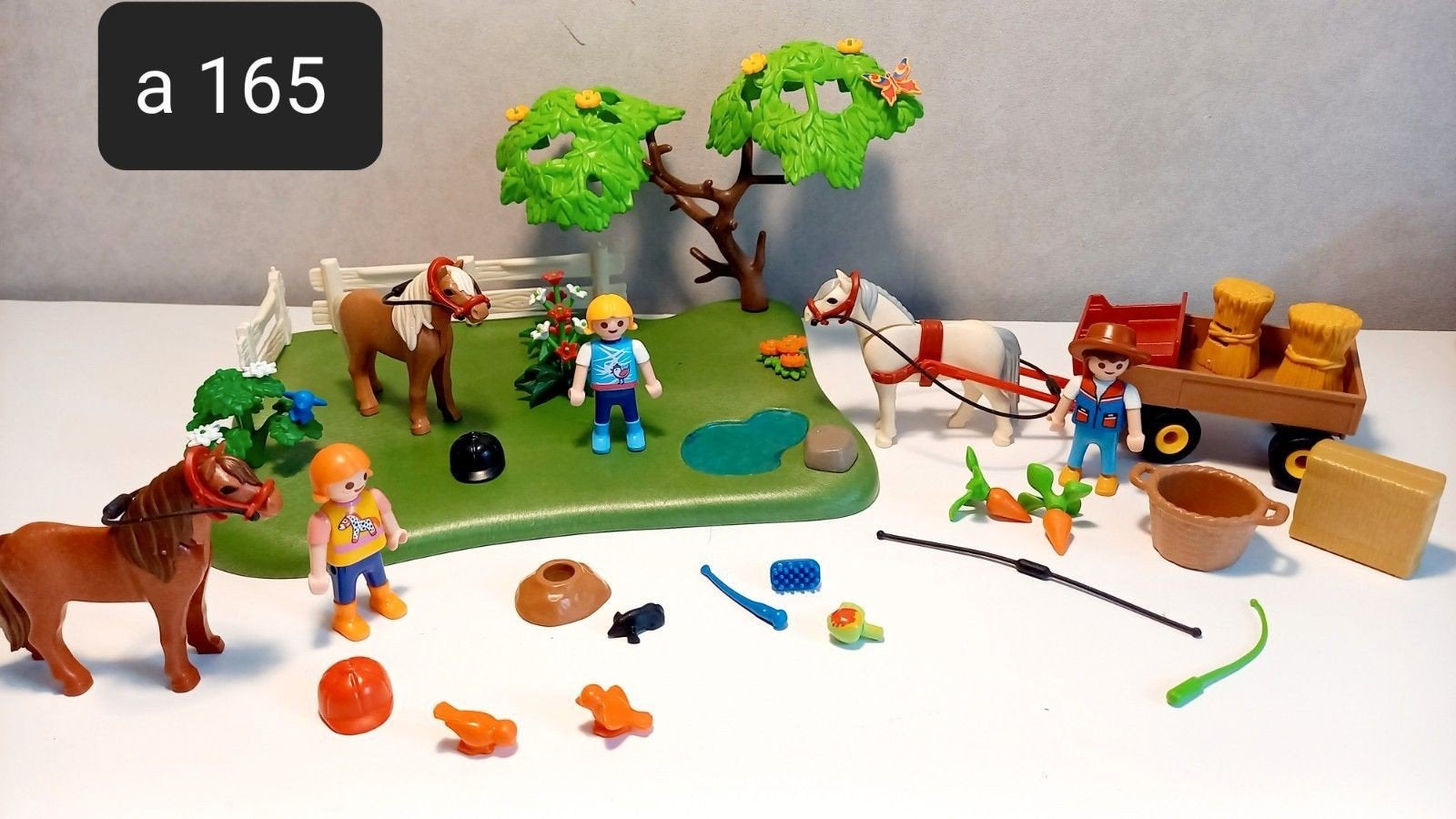 Playmobil Aanvulling Paarden Manege - Diverse Sets, Ophalen of Verzenden, Zo goed als nieuw, Complete set