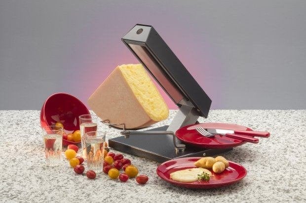 Raclette party Authentiek Swiss Made, Ophalen of Verzenden, Nieuw, 4 t/m 7 personen