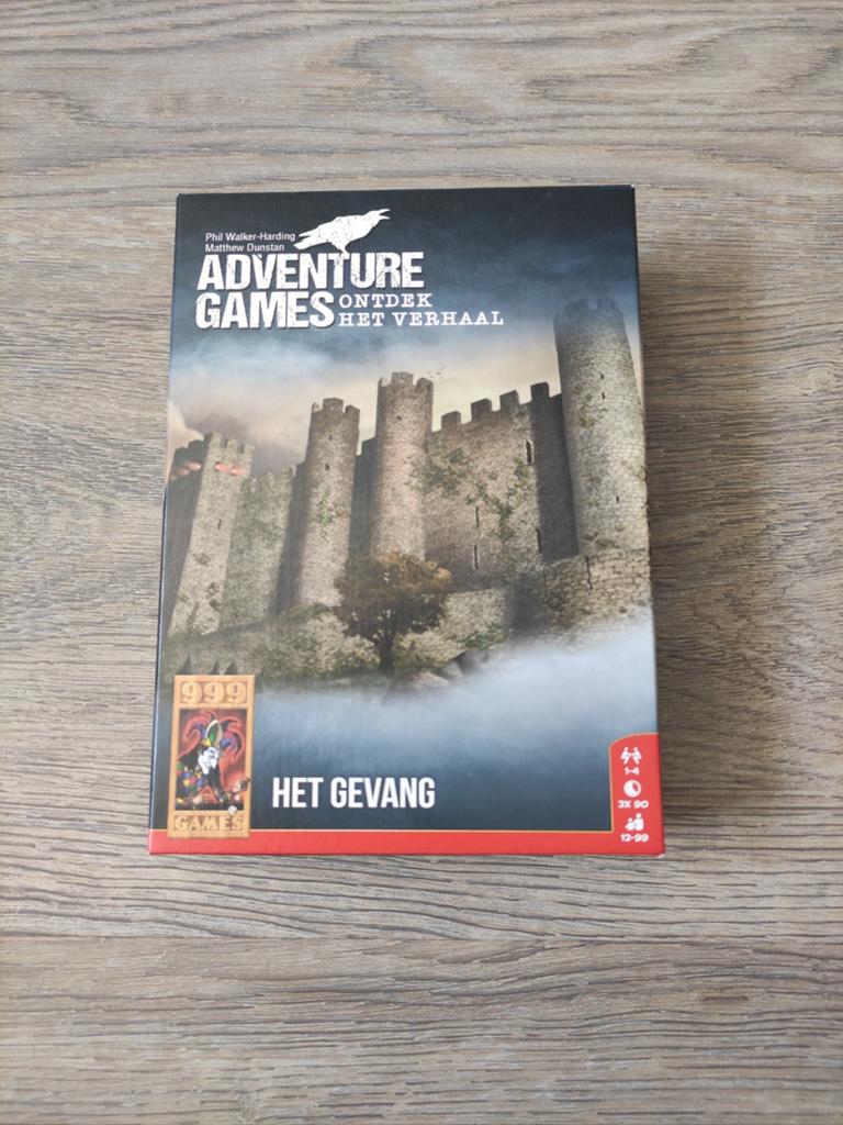 The Adventure Games, Het Gevang, Een of twee spelers, Ophalen of Verzenden, Zo goed als nieuw, 999 games