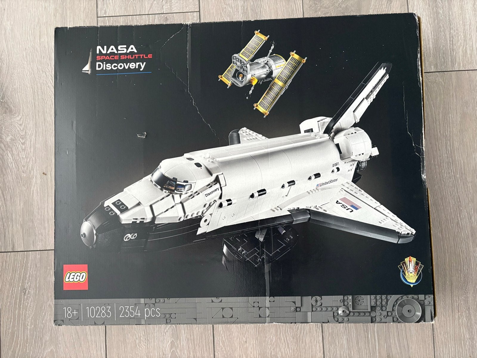 LEGO NASA Space Shuttle Discovery 10283 - Compleet, Ophalen of Verzenden, Zo goed als nieuw, Overige merken