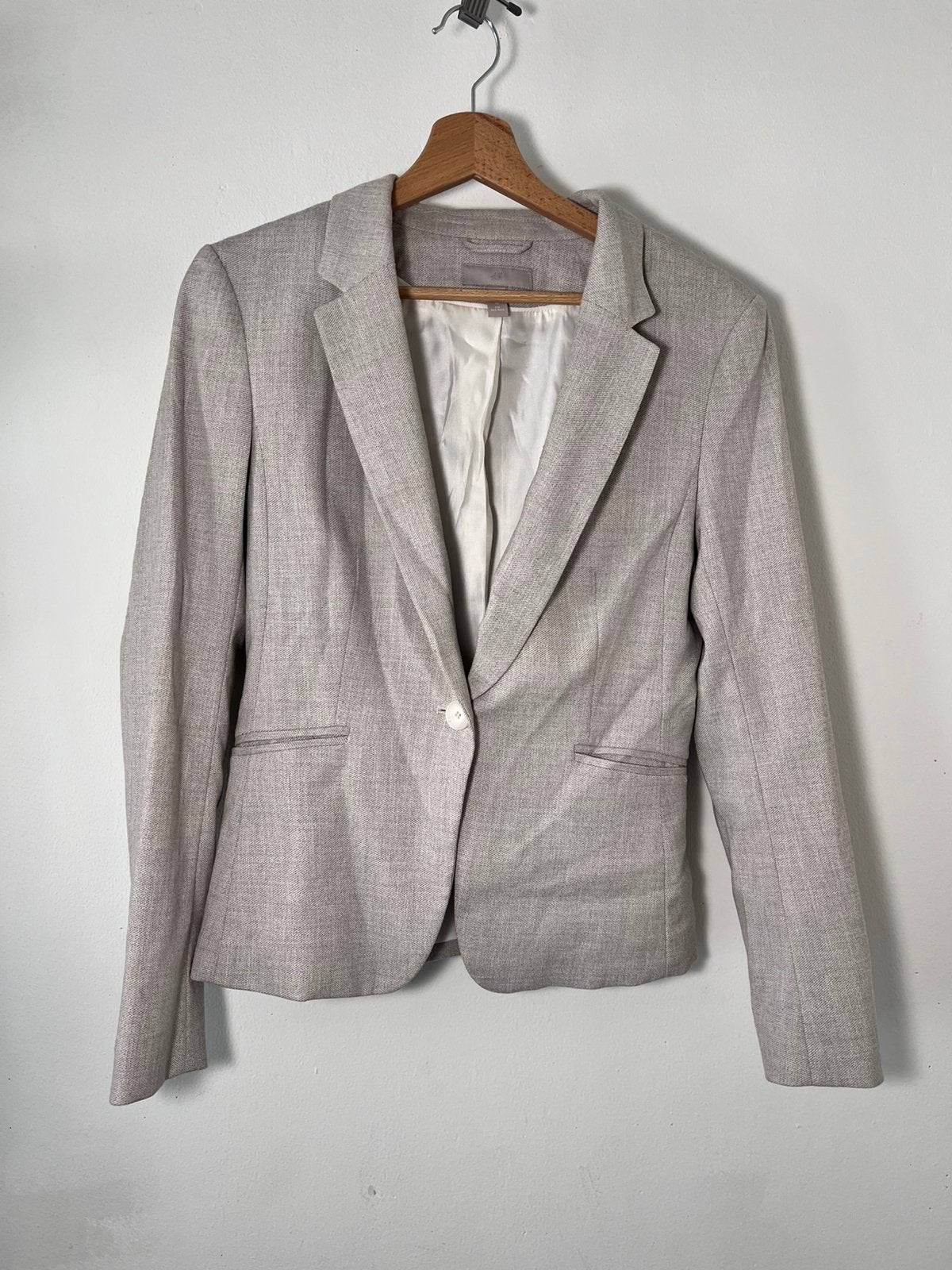 Colbert maat 38, Ophalen of Verzenden, Zo goed als nieuw, Maat 38/40 (M), Beige