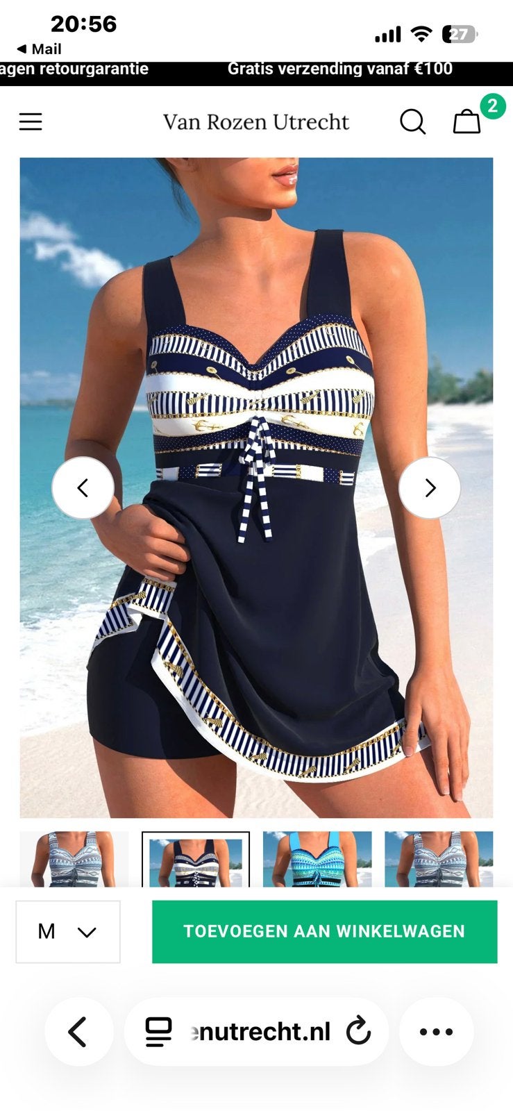 Nieuwe Tankini, Kleding | Dames, Ophalen of Verzenden, Nieuw, Meerkleurig, Badpak