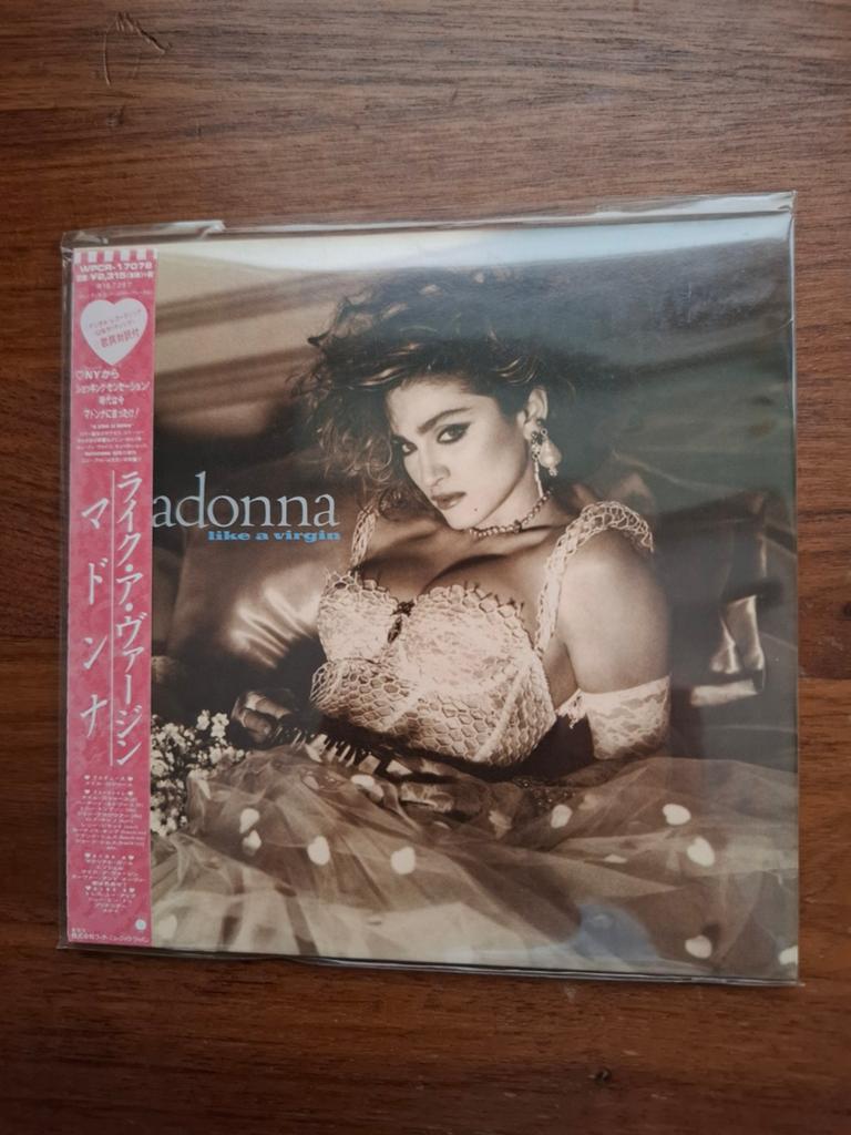 Madonna - Like a Virgin (Japanse persing) mini cd LP, Ophalen of Verzenden, 1980 - 1989, Zo goed als nieuw