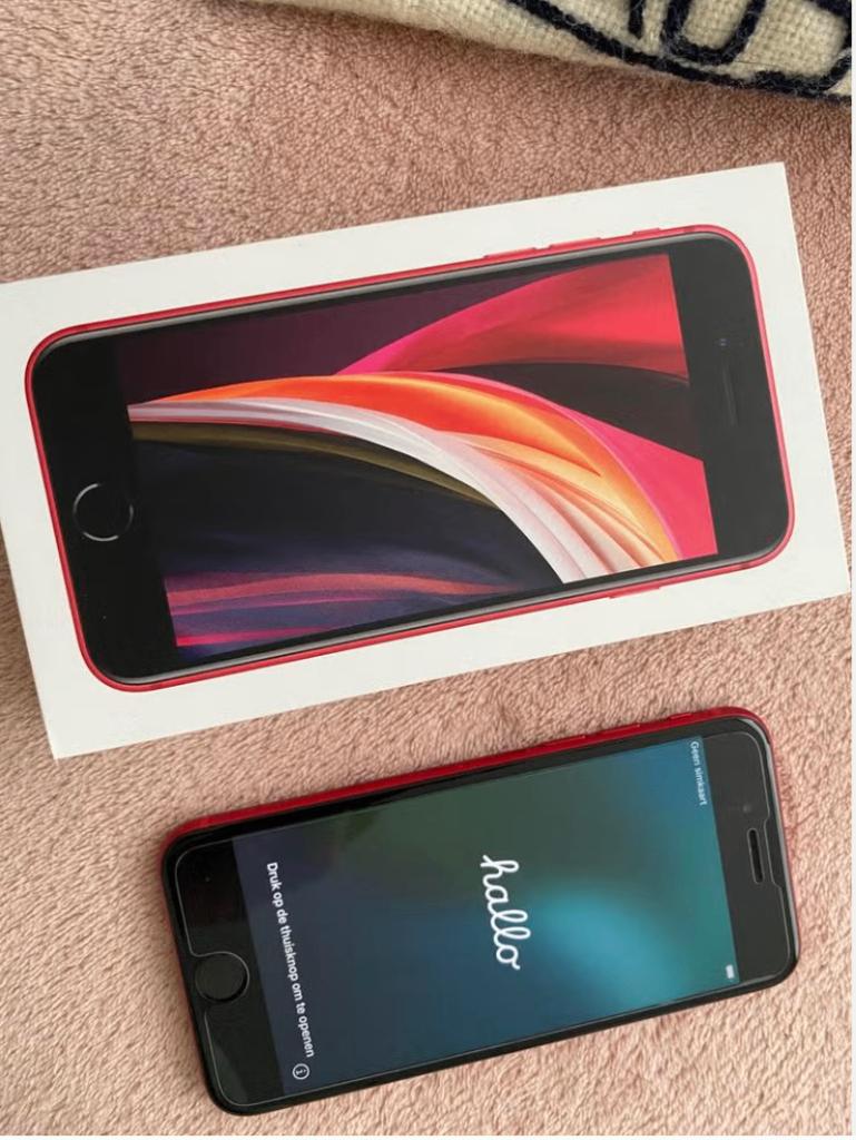 Iphone SE2020 64gb red rood, Ophalen, Zo goed als nieuw, 64 GB, IPhone SE (2020)