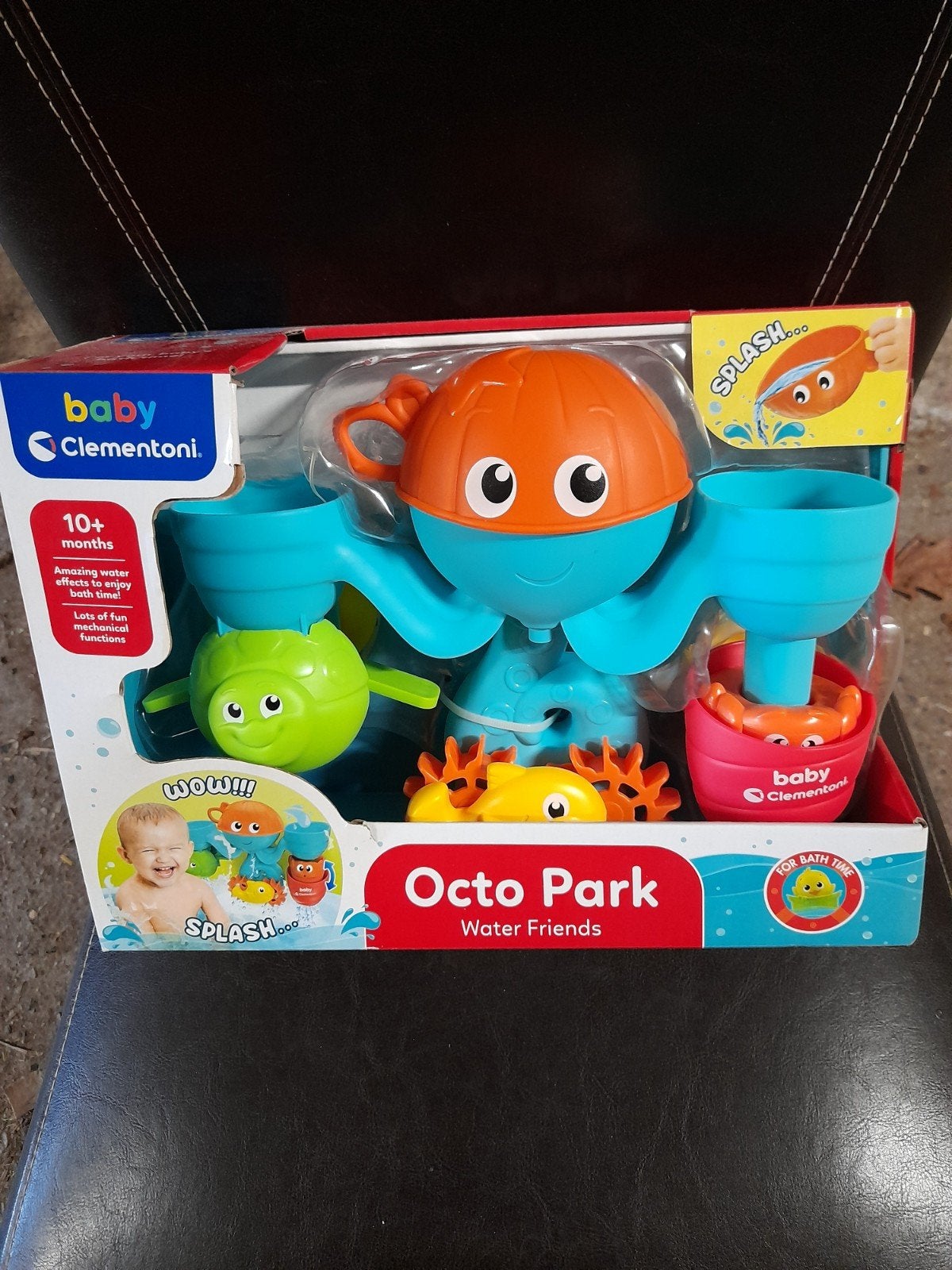 Baby Clementoni Octo Park Waterspeelgoed, Overige merken, Draaiende elementen, Nieuw, Speelgoedset