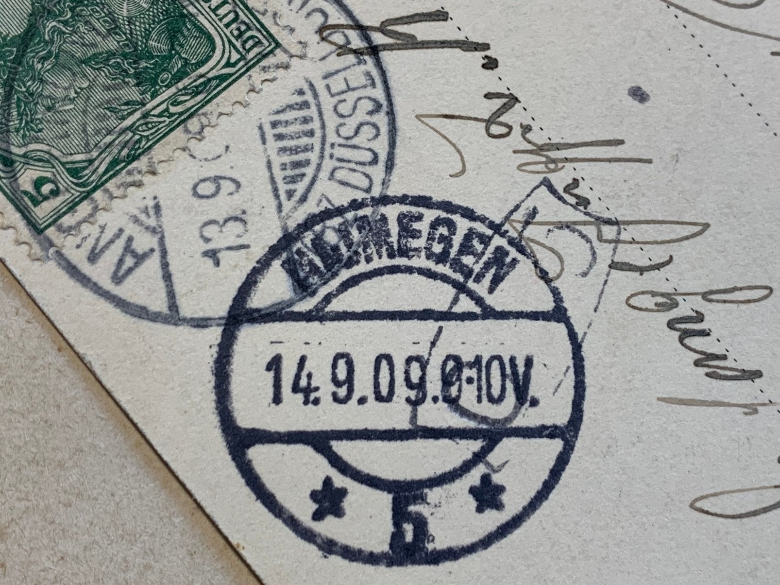 1909 Meisjes dansen om de meiboom (CD), Ophalen of Verzenden, Voor 1920, Gelopen, Kinderen