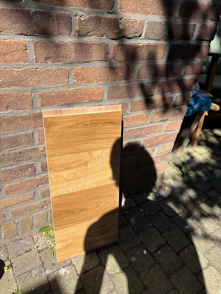 Gratis Eikenhouten Planken van Nieuwe Trap (13 stuks), Doe-het-zelf en Verbouw, Hout en Planken, Ophalen, 25 tot 50 mm, Eiken