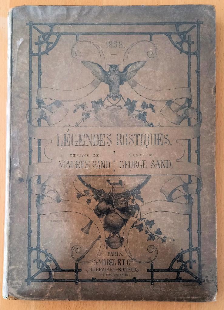 Sand, George 1858 Légendes Rustiques R10975 Spoken, Ophalen of Verzenden