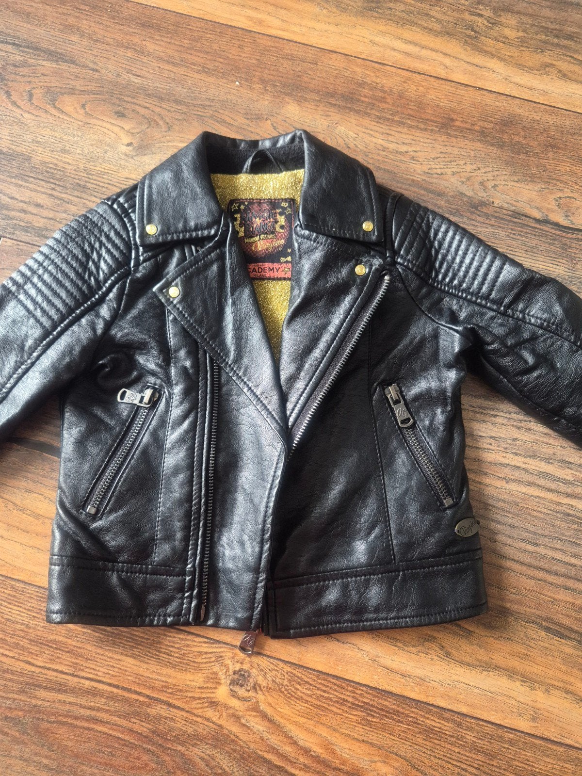 Jas Vingino maat 2 - Stoere leren look voor jongens, Kinderen en Baby's, Kinderkleding | Overige, Zo goed als nieuw, Jongen, Ophalen of Verzenden
