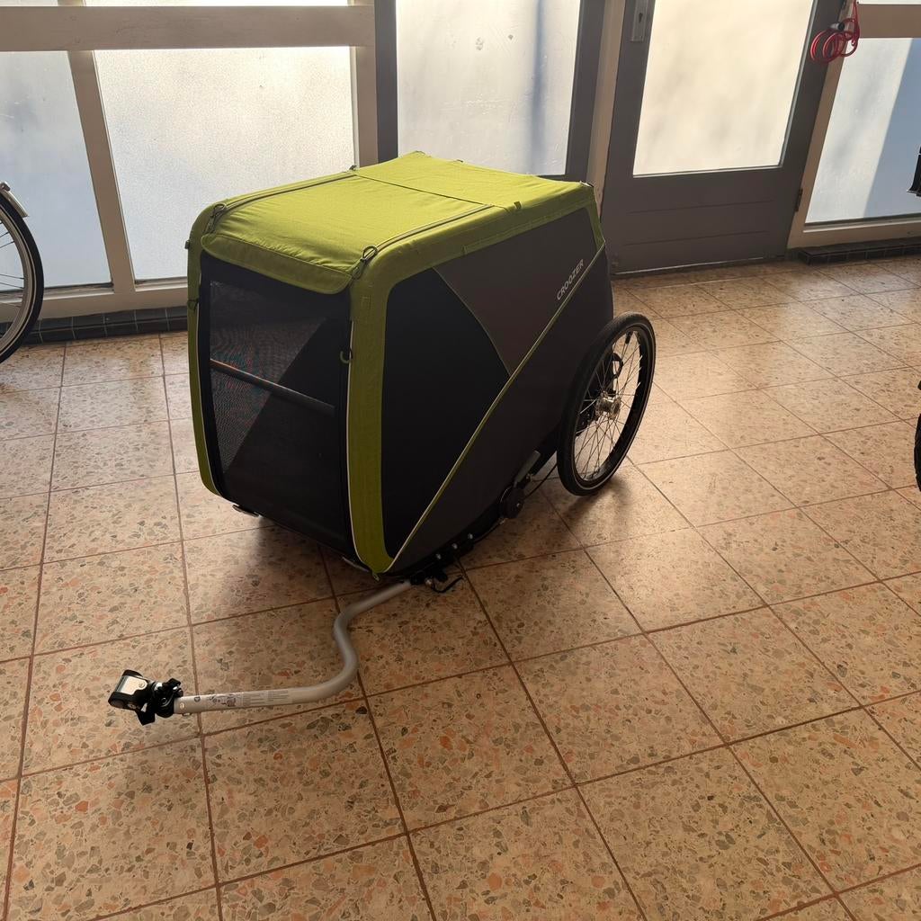Croozer Hondenkar XL Comfortabel en Veilig voor Uw Hond, Vering, Ophalen of Verzenden, Zo goed als nieuw, Hondenkar
