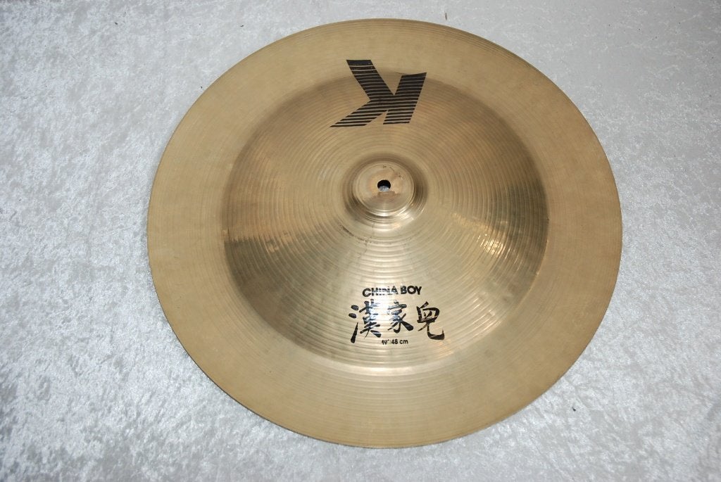 Zildjian K china boy 1690gr 19 inch   <25251501>, Gebruikt, ., Drums of Percussie, Ophalen of Verzenden
