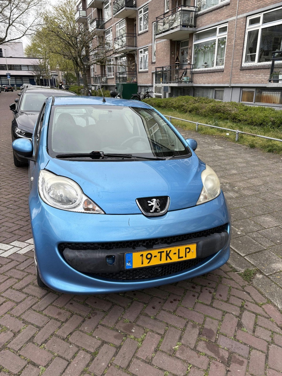 Peugeot 107 1.0 12V 3DR 2006 Blauw, Auto's, Voorwielaandrijving, 765 kg, 68 pk, Origineel Nederlands