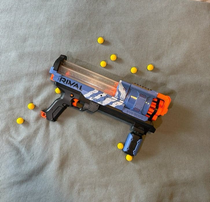 Nerf Rival XVII-3000 Blaster met munitie, Ophalen, Zo goed als nieuw